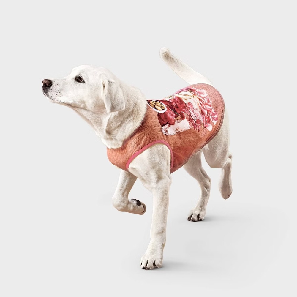 Charcuterie Dog and Cat T-Shirt - Boots & Barkley sz L